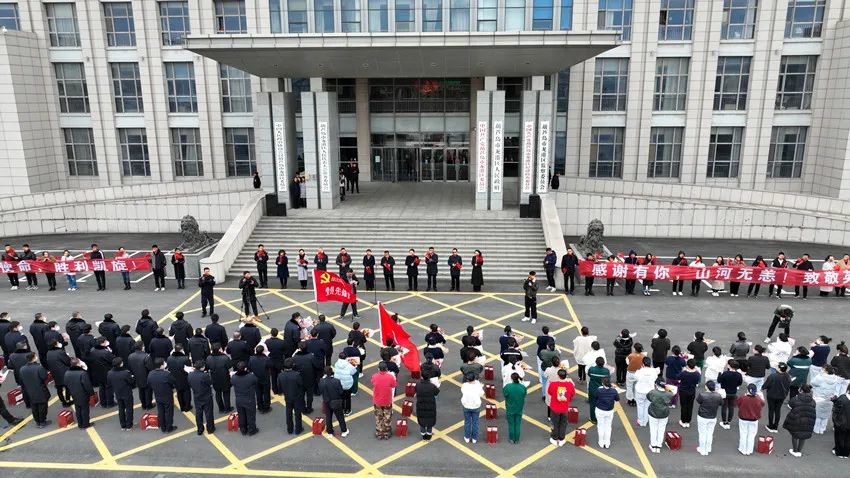 春暖花開，英雄歸來！葫蘆島市第二人民醫(yī)院支援綏中醫(yī)療隊(duì)凱旋而歸~(圖3)